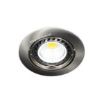 LED spot kantelbaar GU10 COB 5Watt rond dimbaar