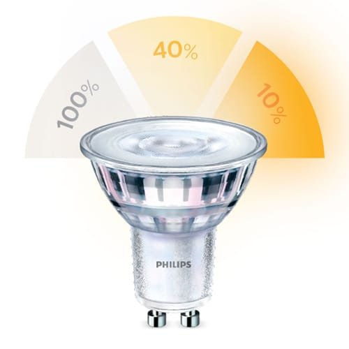 Klas opgroeien Elke week Philips LED lamp GU10 5Watt SceneSwitch dimbaar 220Volt | letsleds.nl