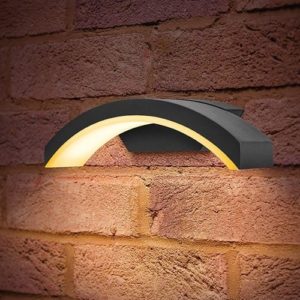 Wandlamp LED 7,5Watt GRIJS 220Volt IP54