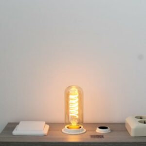 LED kooldraad E27 4Watt dimbaar T45 amber