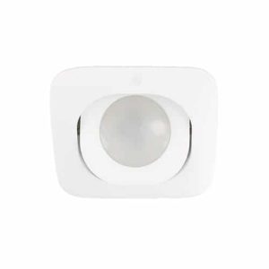 Wifi LED RGBW-CCT spot WIT kantelbaar GU10 5,5Watt vierkant dimbaar