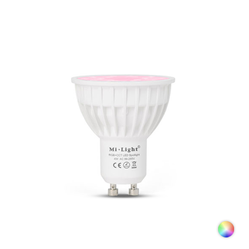 Smart LED lamp RGBW GU10 4Watt dimbaar V3
