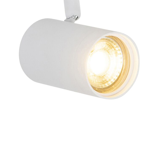 James LED railverlichting 1-fase met 3 spots WIT IP20