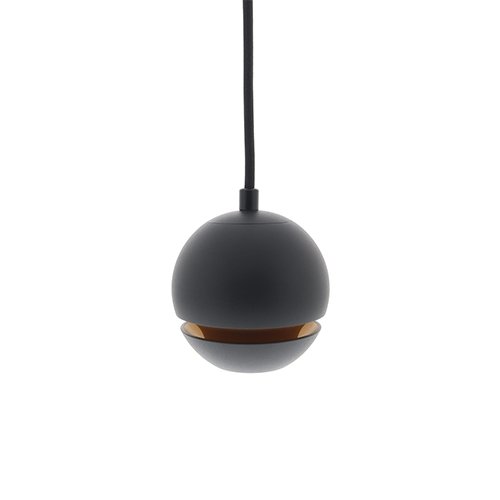 Golden Ball hanglamp 1x zwart dimbaar
