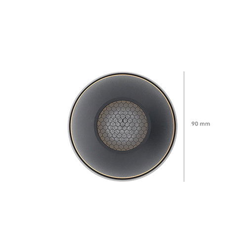 Set 2x Golden Ball plafondlamp zwart kantelbaar dimbaar