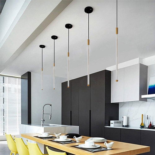 Gladi hanglamp 6W goud dimbaar