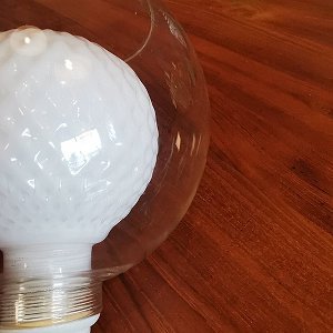 LED tafellamp E27 4Watt dimbaar globe 125mm witte-bol helder