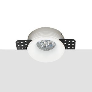 LED trimless spot GU10 4Watt rond WIT dimbaar