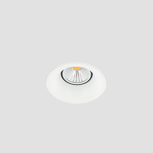 LED trimless spot GU10 COB 5Watt rond WIT dimbaar