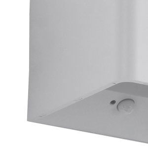 Qube oplaadbaar wandlamp LED 5Watt WIT PIR sensor