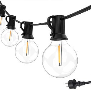 10m Arena LED Prikkabel - IP65 Lichtsnoer Buiten - koppelbaar - Lampjes Slinger - inclusief 20x E12 lampen