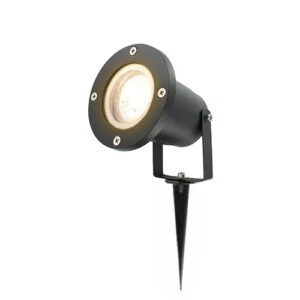 LED tuinspot prikspot 1x3Watt ZWART 220/230Volt IP65 dimbaar