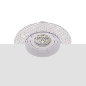 LED trimless spot MR16 4Watt rond WIT dimbaar (12Volt) afb1