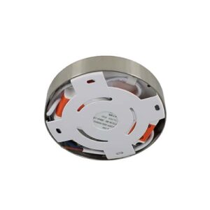 LED plafonniere 9Watt rond NIKKEL 220Volt dimbaar