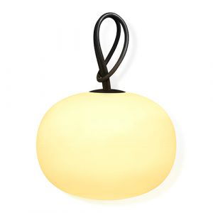 Oval LED hanglamp | oplaadbaar | USB-C | Ø23x17cm | Dimbaar | IP54
