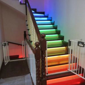 Luxe LED Trapverlichting set met bewegingssensor - RGBW - multi color - voor max. 16 treden